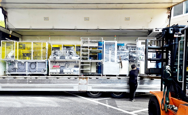 안산 공장이전 공장이사 안산 반월공단에서 시화공업단지로 이전했어요